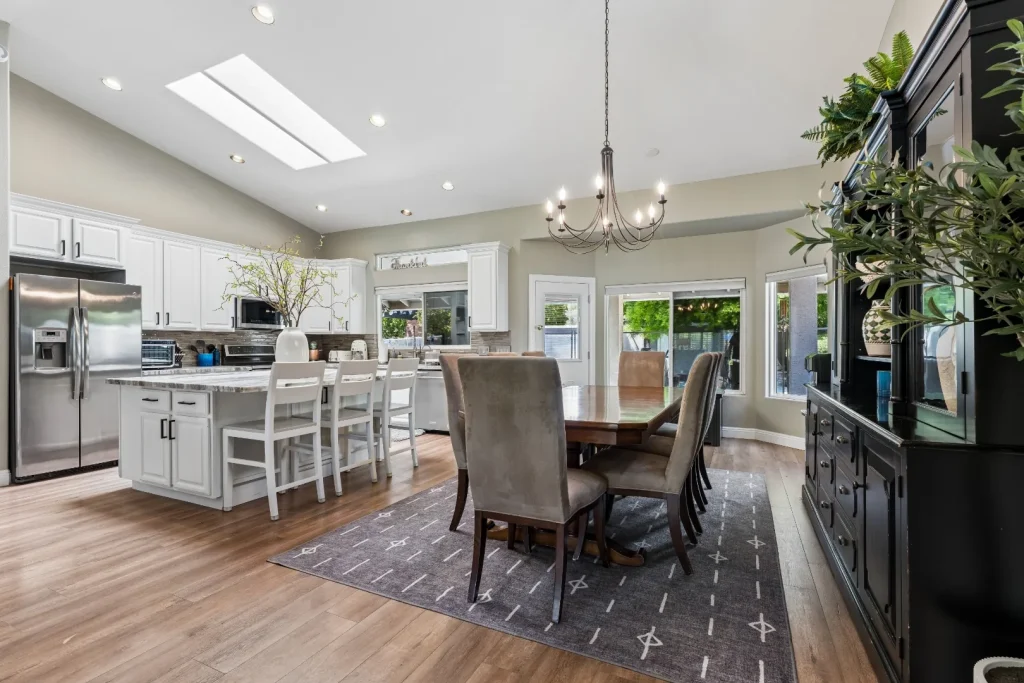 Kitchen and dining area at the Scottsdale location